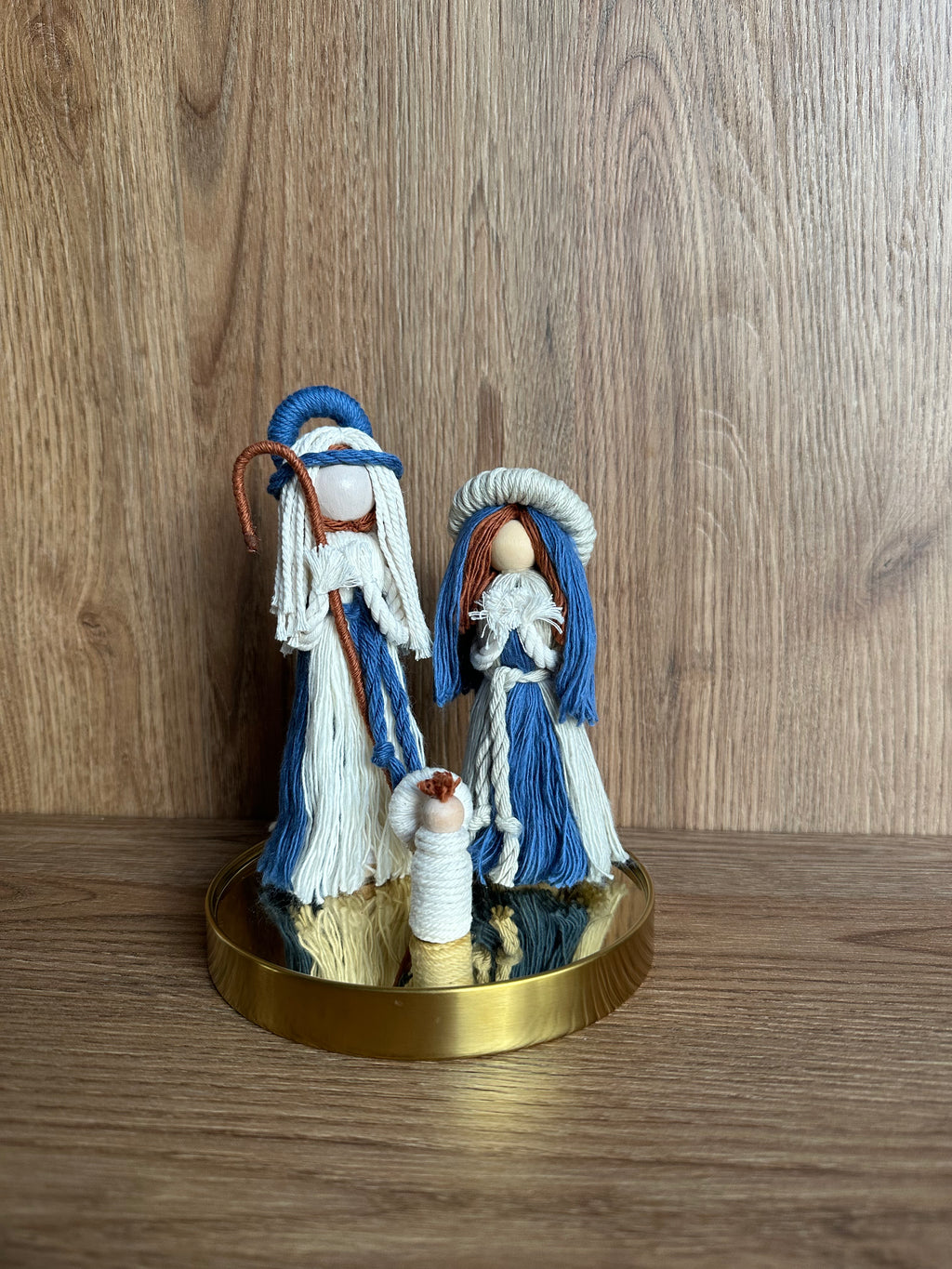 Holy Family in Glass Dome