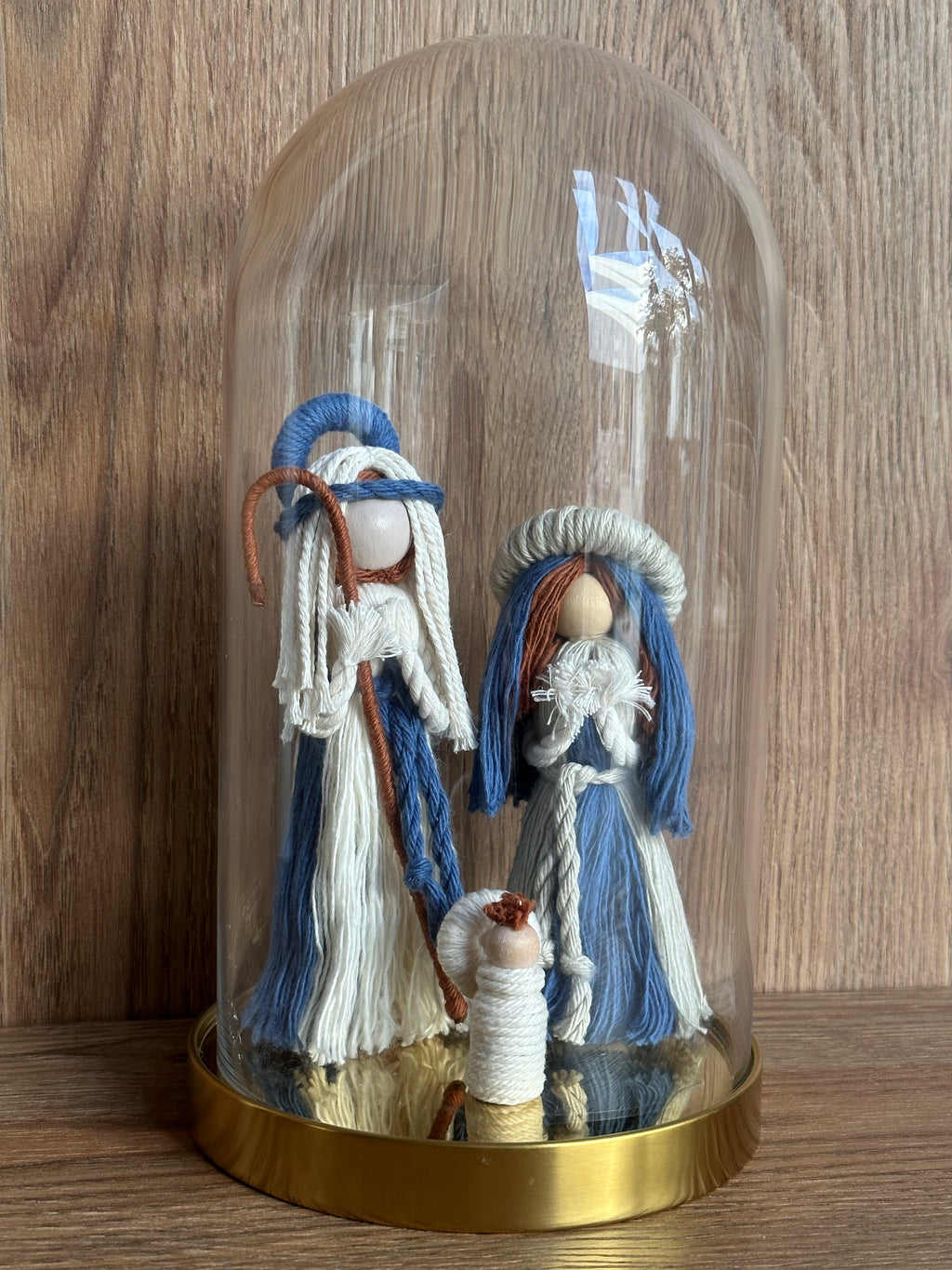 Holy Family in Glass Dome