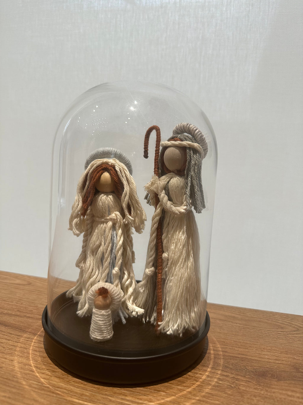 Holy Family in Glass Dome