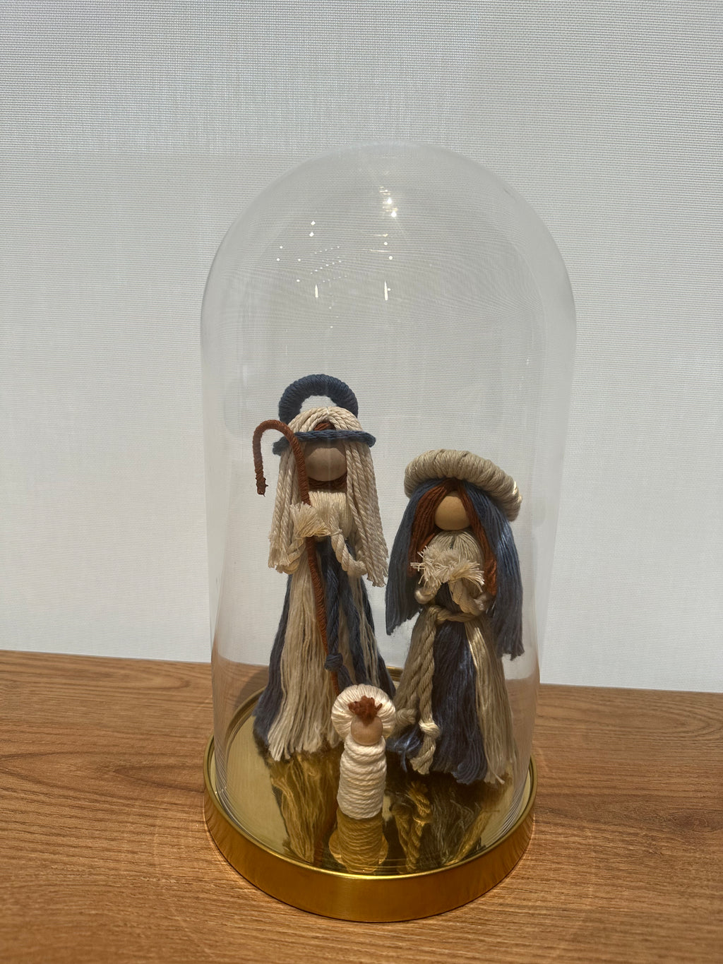 Holy Family in Glass Dome