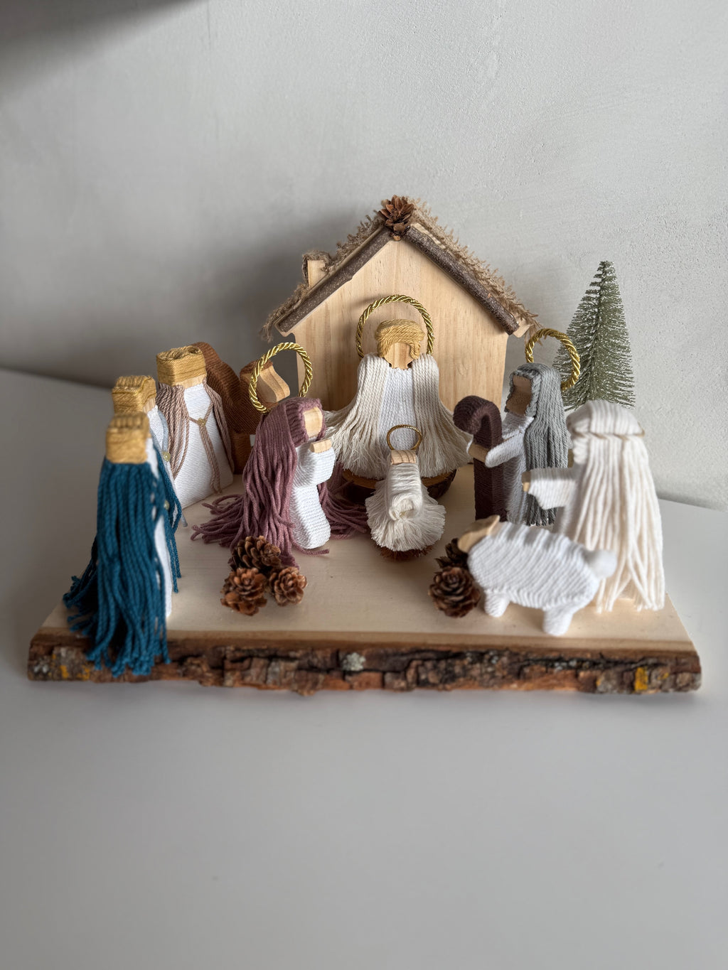 Holy Night Handcrafted Nativity Scene XL