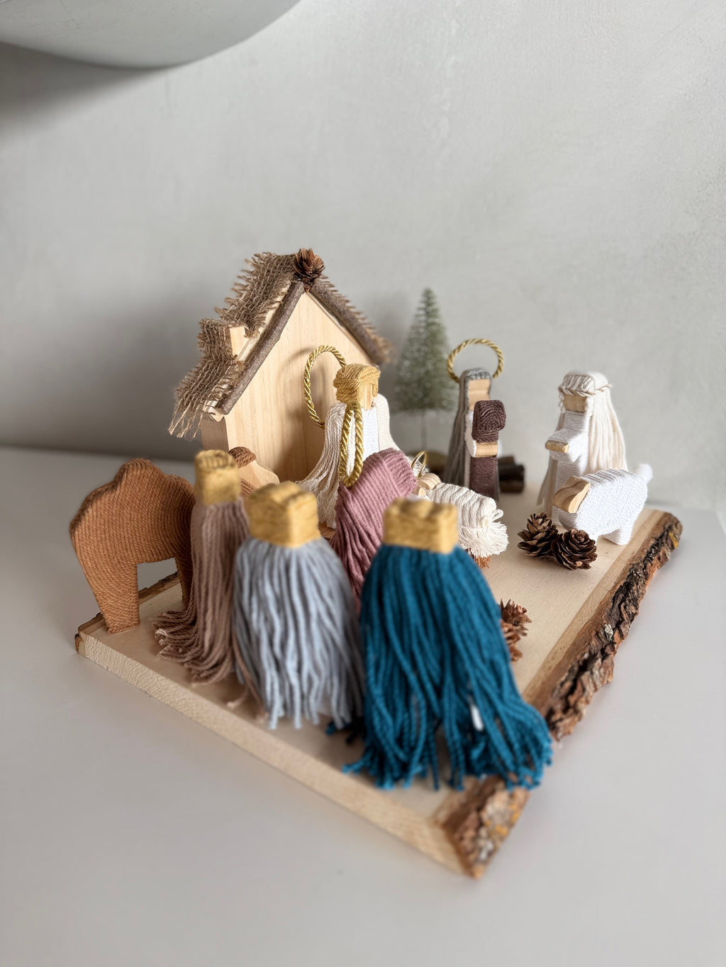 Holy Night Handcrafted Nativity Scene XL