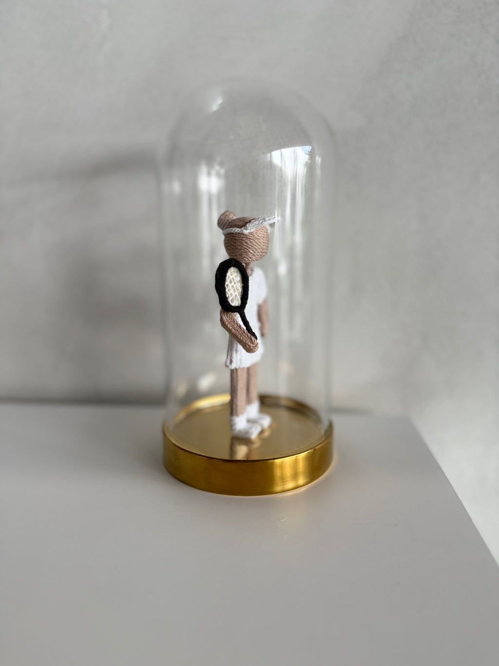 Tennis Player Figurine