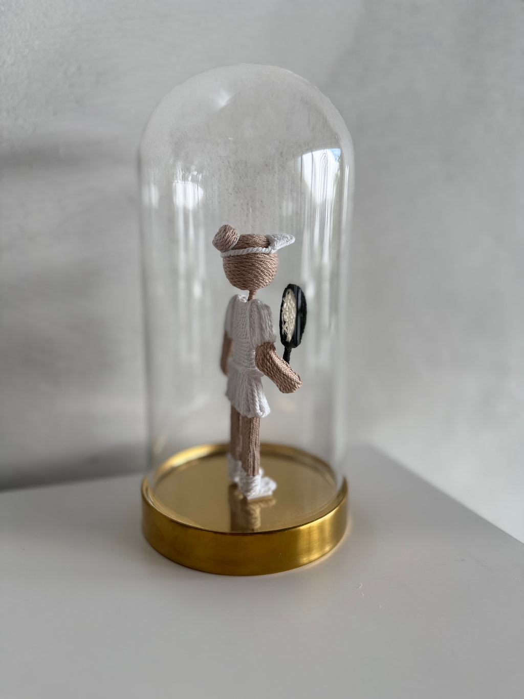 Tennis Player Figurine